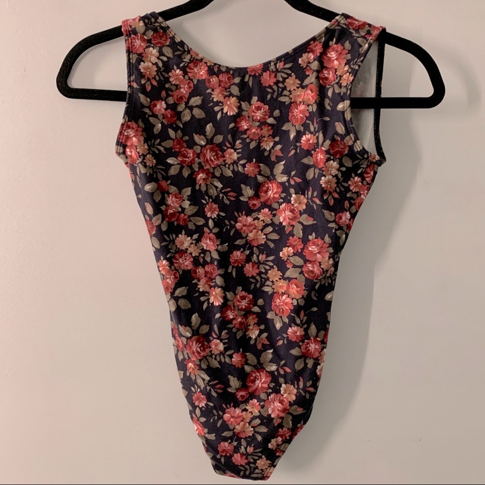 Audition Dancewear Floral Leotard